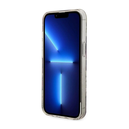 Guess Flower MagSafe - Schutzhülle für iPhone 14 (Pink)