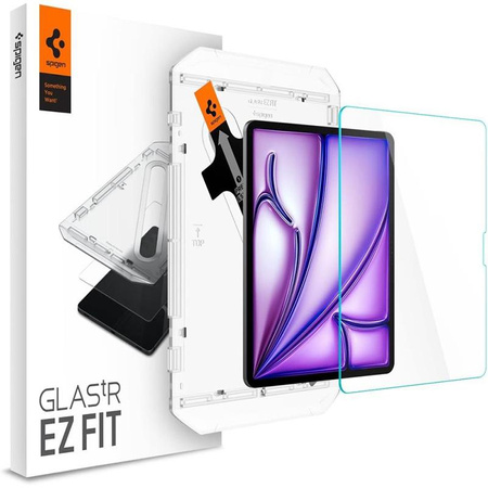 Spigen GLAS.TR EZ FIT - Tvrzené sklo pro iPad Air 13" M3 (2025) / M2 (2024) (Transparent)