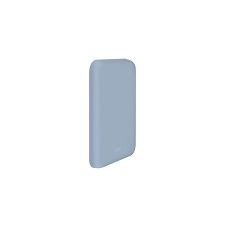 PURO Slim PowerMag Power Bank - 4000 mAh MagSafe Induktions-Powerbank (Powder Blue)