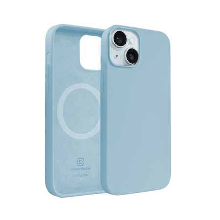 Crong Color Cover Magnetic - iPhone 15 MagSafe Case (bleu)