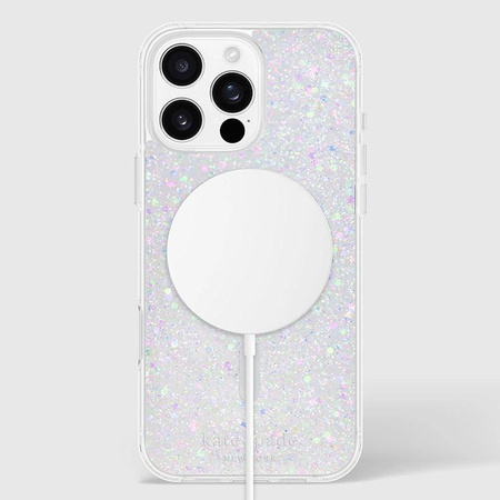 Kate Spade New York védő MagSafe - iPhone 16 Pro Max tok (Chunky Glitter)