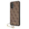 Collection Guess 4G Charms - Étui Samsung Galaxy A32 LTE (marron)