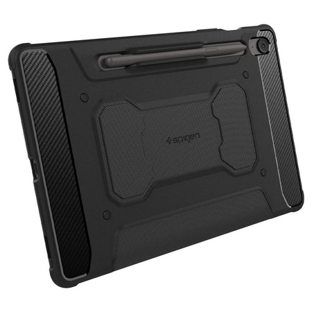 Spigen Rugged Armor Pro - Étui pour Samsung Galaxy Tab S10 FE+ 13.1" (Noir)