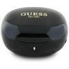 Guess Flat Classic Logo Electroplated - Słuchawki TWS + etui ładujące (czarny)