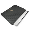 Guess 4G Big Metal Logo Computer Sleeve - pouzdro na 13" notebook (černá)