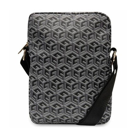 Guess GCube Stripe Tablet Bag - Torba na tablet 10" (Czarny)