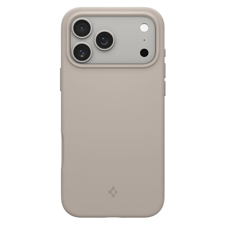 ETUI DO IPHONE 17 PRO MAX do MAGSAFE SPIGEN SILIKONOWE ORYGINALNE BEŻOWE