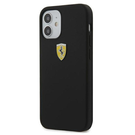 Ferrari On Track Silicone - Coque pour iPhone 12 mini (noir)