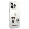 Karl Lagerfeld Ikonik & Choupette - pouzdro pro iPhone 13 Pro Max (průhledné)