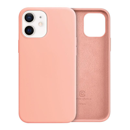 Crong Color Cover - iPhone 12 Mini tok (Homokrózsaszín)