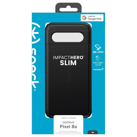 Speck ImpactHero Slim - Google Pixel 8A Case (Black)