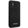 Karl Lagerfeld Monogram 3D Pattern - iPhone 11 Hülle (Schwarz)