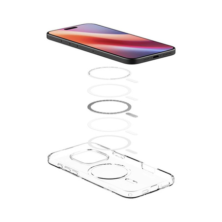 Spigen Liquid Crystal MagSafe - Etui pour iPhone 16 Pro Max (Transparent)