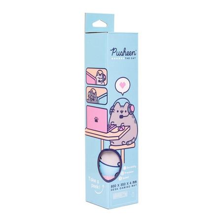Pusheen - Játék/asztal szőnyeg XXL (80 x 35 cm)