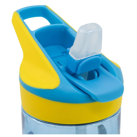 Disney Stitch Palms – Bidon z przyciskiem i ustnikiem (480 ml, tritan, bez BPA, licencjonowany)
