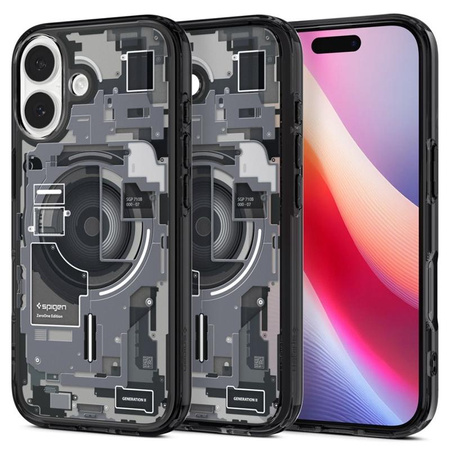 Spigen Ultra Hybrid Mag MagSafe - Pouzdro pro iPhone 17 (Zero One Black)