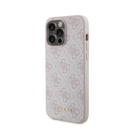 Guess 4G Metal Gold Logo - Coque iPhone 15 Pro Max (rose)