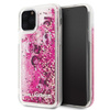 Karl Lagerfeld Glitter Liquid Floatting Charms - Coque iPhone 11 Pro (Floatting Charms rose)