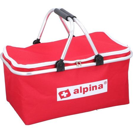 Alpina - Panier thermique/réfrigérant, robuste, grand 25 l