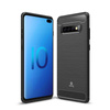 Crong Soft Armour Cover - Étui pour Samsung Galaxy S10+ (noir)