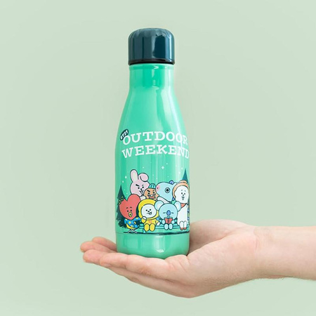 BT21 - 260 ml-es rozsdamentes acél termikus palack Outdoor Weekend