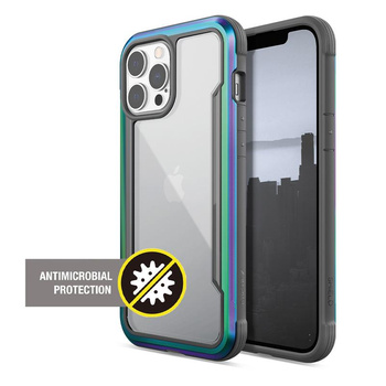 X-Doria Raptic Shield Pro - iPhone 13 Pro Max Tasche (antibakteriell) (irisierend)