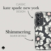Kate Spade New York Protective Case - Samsung Galaxy S24 Case (Hollyhock Cream)
