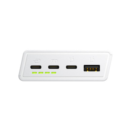 Green Cell PowerPlay20s - Power Bank 20000 mAh with USB-A QuickCharge 3.0 and 2x USB-C Power Delivery 22.5W (white)