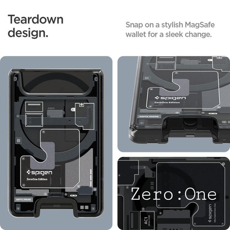 Spigen Ultra Hybrid MagSafe Wallet - Magnetic Wallet (Zero One)