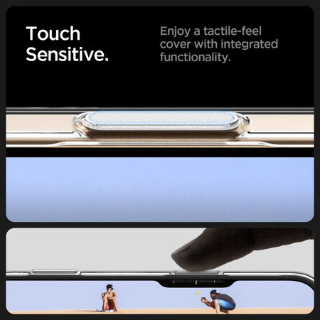 Spigen Thin Fit T Mag MagSafe – Hülle für iPhone 16 Pro Max (Clear / White)