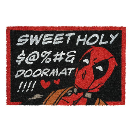 WYCIERACZKA POD DRZWI WEWNĘTRZNA, Kokosowa, Marvel Deadpool (40 x 60 cm)