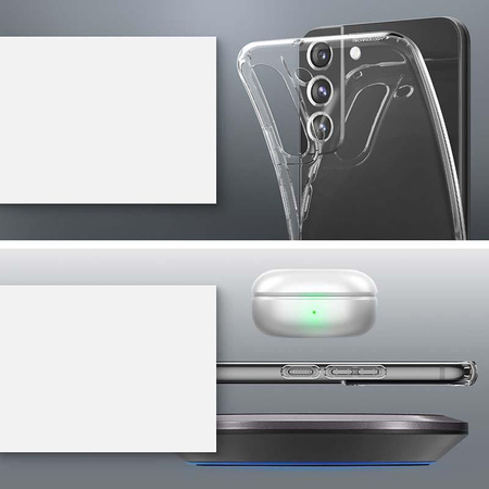 Spigen Liquid Crystal - Case for Samsung Galaxy S22 (Transparent)
