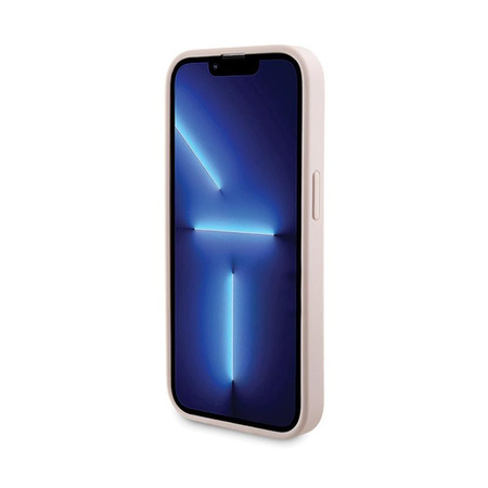 Guess Bundle Pack MagSafe 4G Metal Gold Logo - Etui + Power Bank 5000mAh MagSafe iPhone 15 Pro Max (rose)