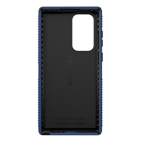 Speck Presidio2 Grip - Etui Samsung Galaxy S22 Ultra z powłoką MICROBAN (Coastal Blue/Storm blue)