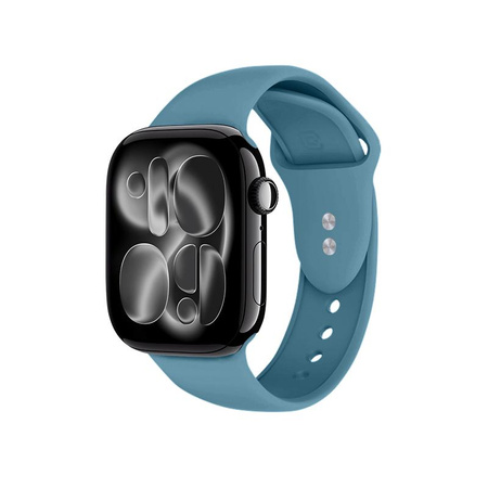 Crong Liquid - Bracelet pour Apple Watch 44/45/46/49 mm (marine)
