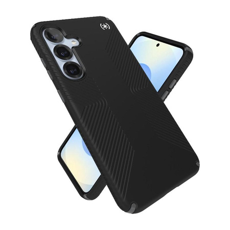 Speck Presidio2 Grip Magnet - Samsung Galaxy S25+ / 24+ MagSafe tok (fekete/palaszürke/fehér)