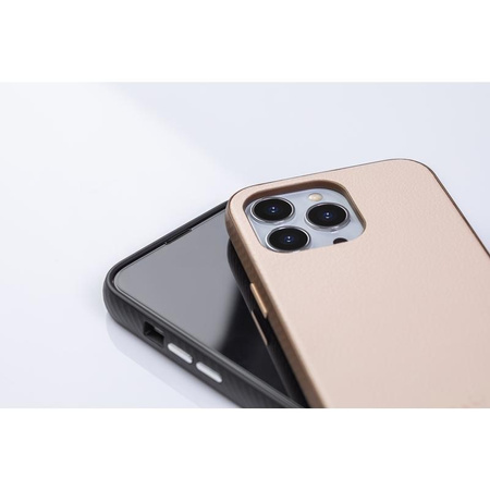Moshi Overture - 3 az 1-ben iPhone 13 Pro Max flip tok (antibakteriális NanoShield™) (Jet Black)