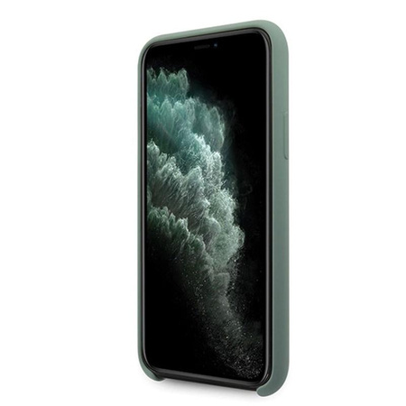 Guess Silikon 4G Tone to Tone - iPhone 11 Pro Max Hülle (khaki)