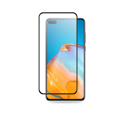 SZKŁO HARTOWANE NA EKRAN DO HUAWEI P40, Crong z Ramką, Ochronne na Wyświetlacz