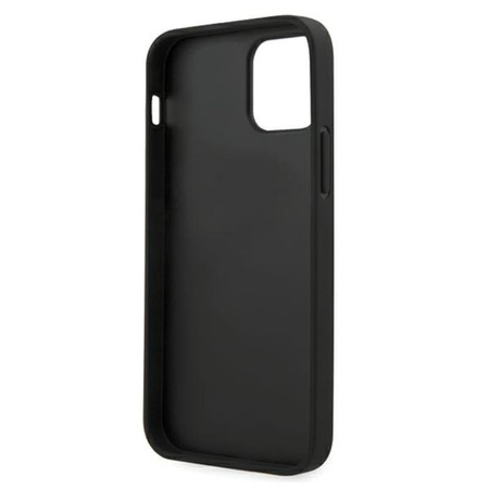 Guess 4G Triangle Collection - Coque iPhone 12 / iPhone 12 Pro (gris)