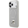 ETUI DO IPHONE 17 PRO MAX do MAGSAFE KARL LAGERFELD ORYGINALNE SZARE MODNE