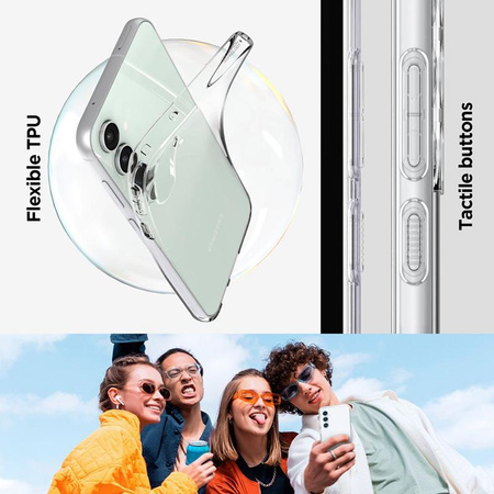 Spigen Liquid Crystal - Schutzhülle für Samsung Galaxy S23 FE (Transparent)
