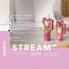 Quokka Stream - Rozsdamentes acél 950 ml-es termál bögre szívószállal (grafit)