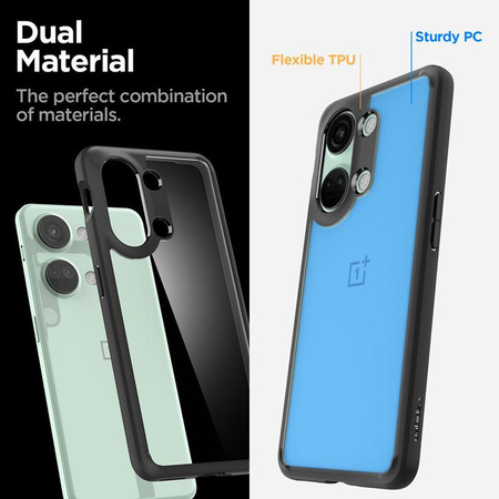 Spigen Ultra Hybrid - tok OnePlus Nord 3 5G (matt fekete)