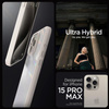 Spigen Ultra Hybrid - pouzdro pro iPhone 15 Pro (Natural Titanium)