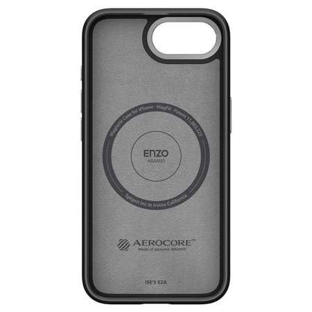 Spigen Enzo Aramid Mag MagSafe - Case for iPhone 16e (Black)