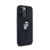 Karl Lagerfeld Silicone Karl & Choupette MagSafe - Hülle für iPhone 14 Pro (Schwarz)