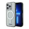 BMW Silberring MagSafe - iPhone 14 Pro Max Tasche (Transparent)