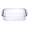 Alpina - Set of glass ovenproof dishes (2 pieces)