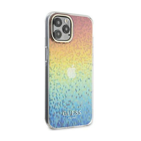 Guess IML Faceted Mirror Disco Iridescent - iPhone 13 Pro Tasche (Iridescent)